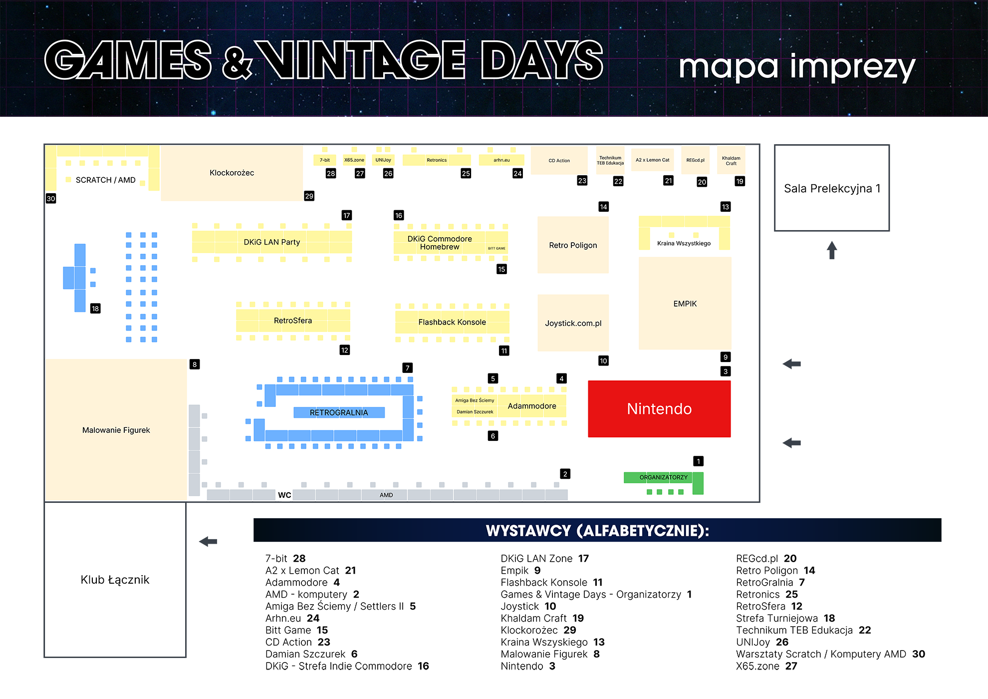 Mapa Imprezy