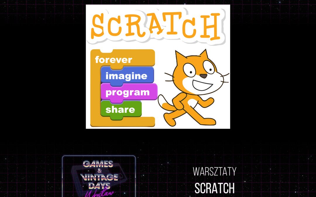 Stwórz własną grę! Warsztaty z programowania w Scratch dla dzieci.